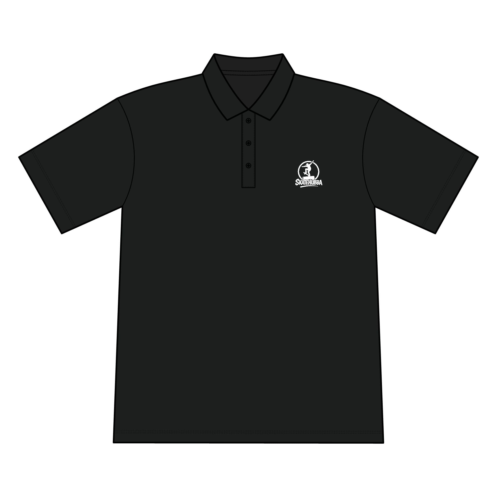skatehubba Embroidered Polo Shirt