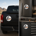 Skate Hubba Round Car Magnet