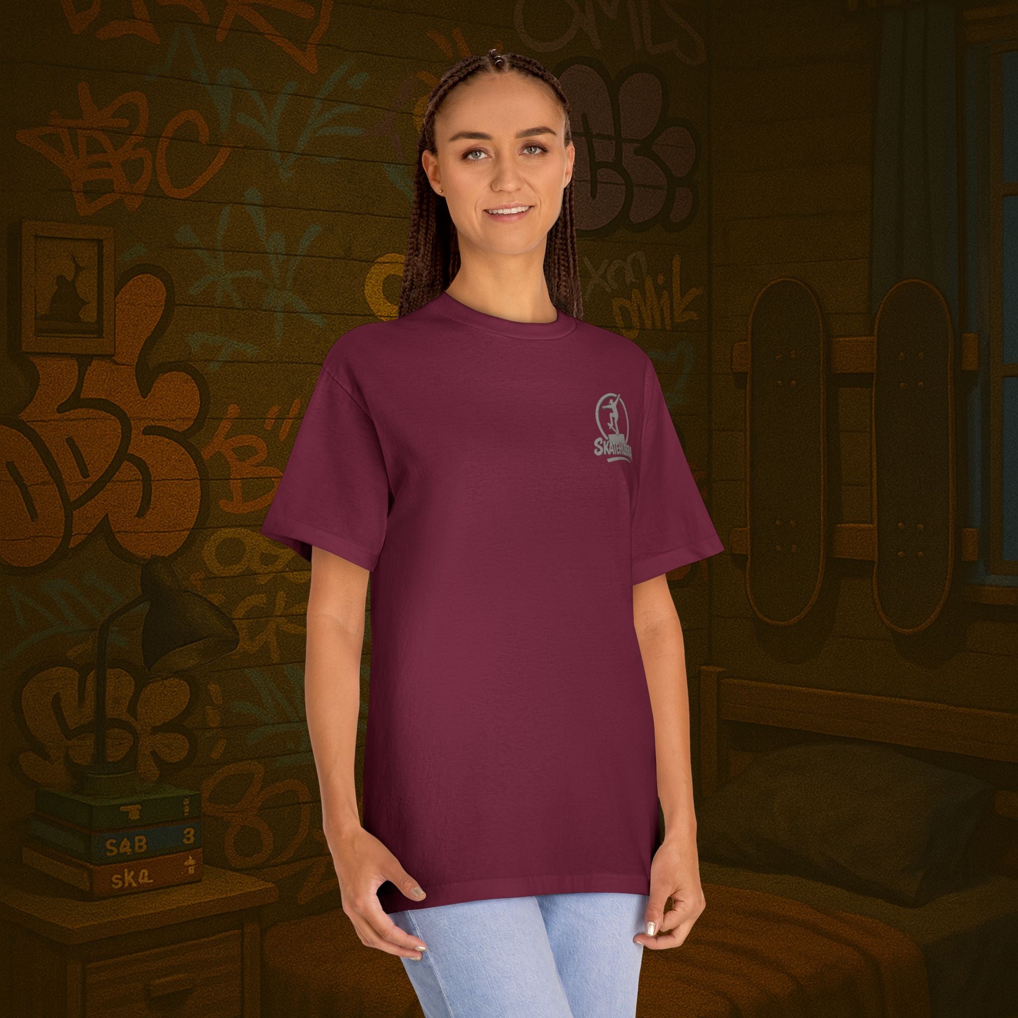 SkateHubba logo yo Unisex Classic Tee