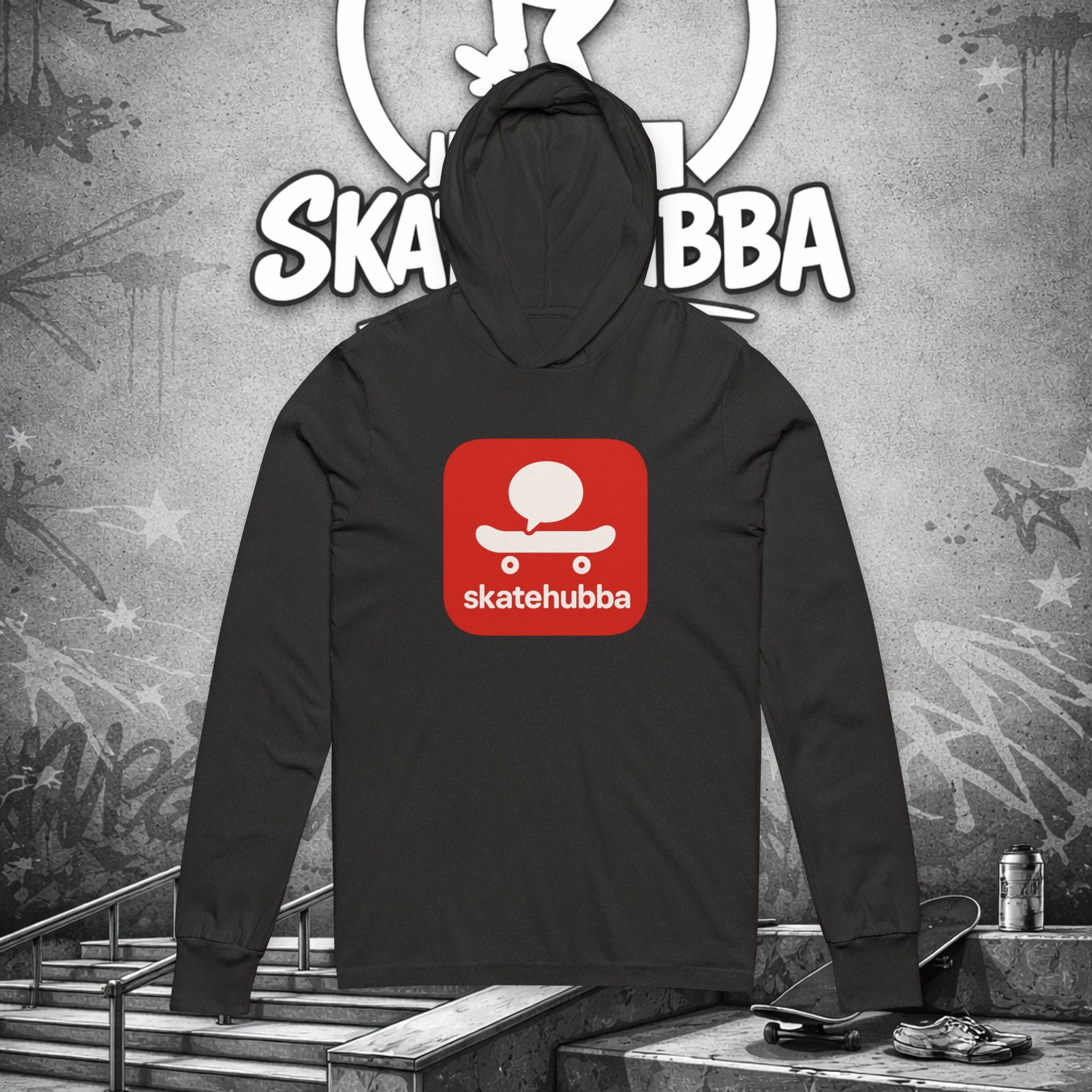 SkateHubba Hooded Long Sleeve